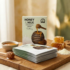 Honey &amp; Milk Cicadula soothing mask 10pcs pack, 25g, B.O.M