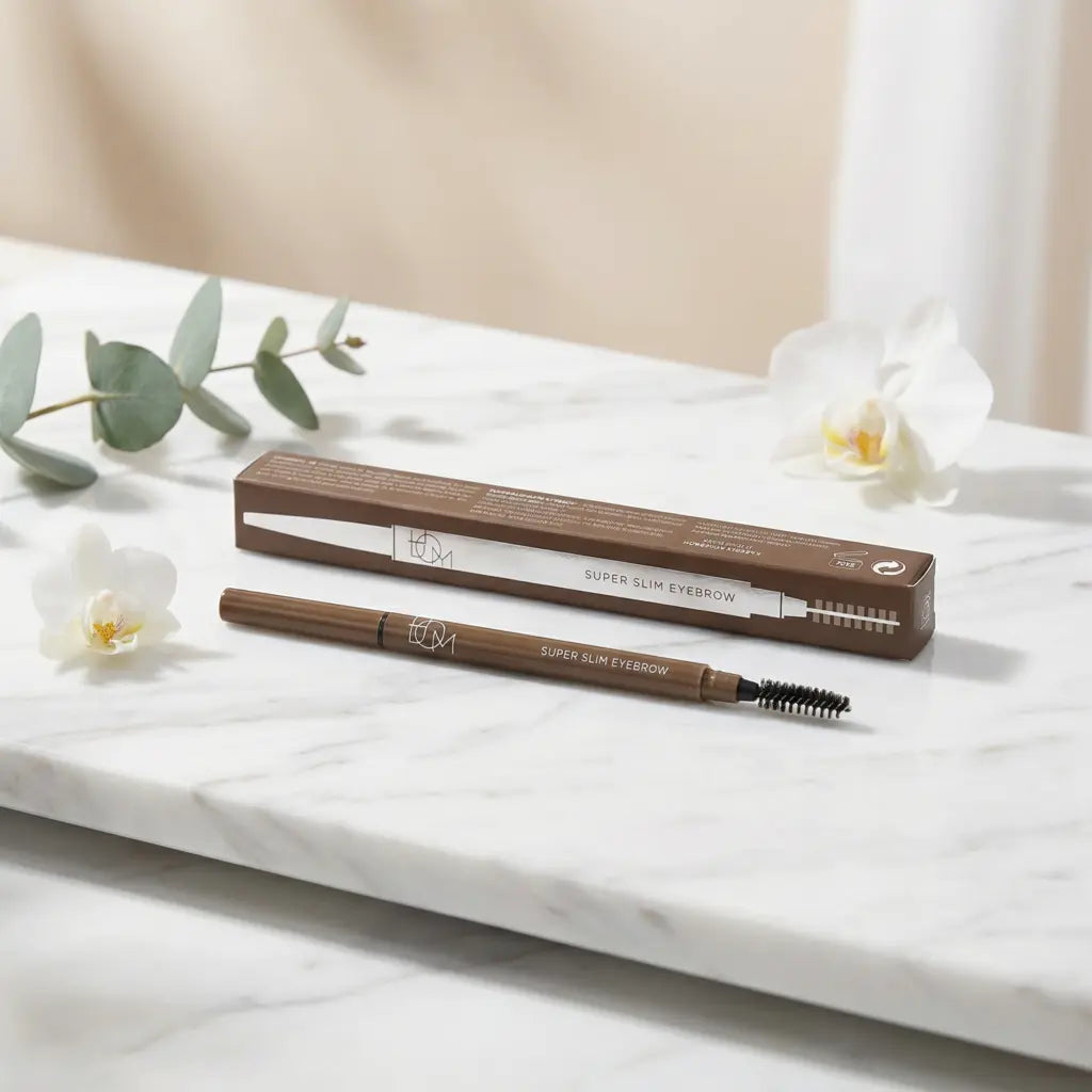 Super Slim eyebrow pencil #03 (taupe brown), B.O.M