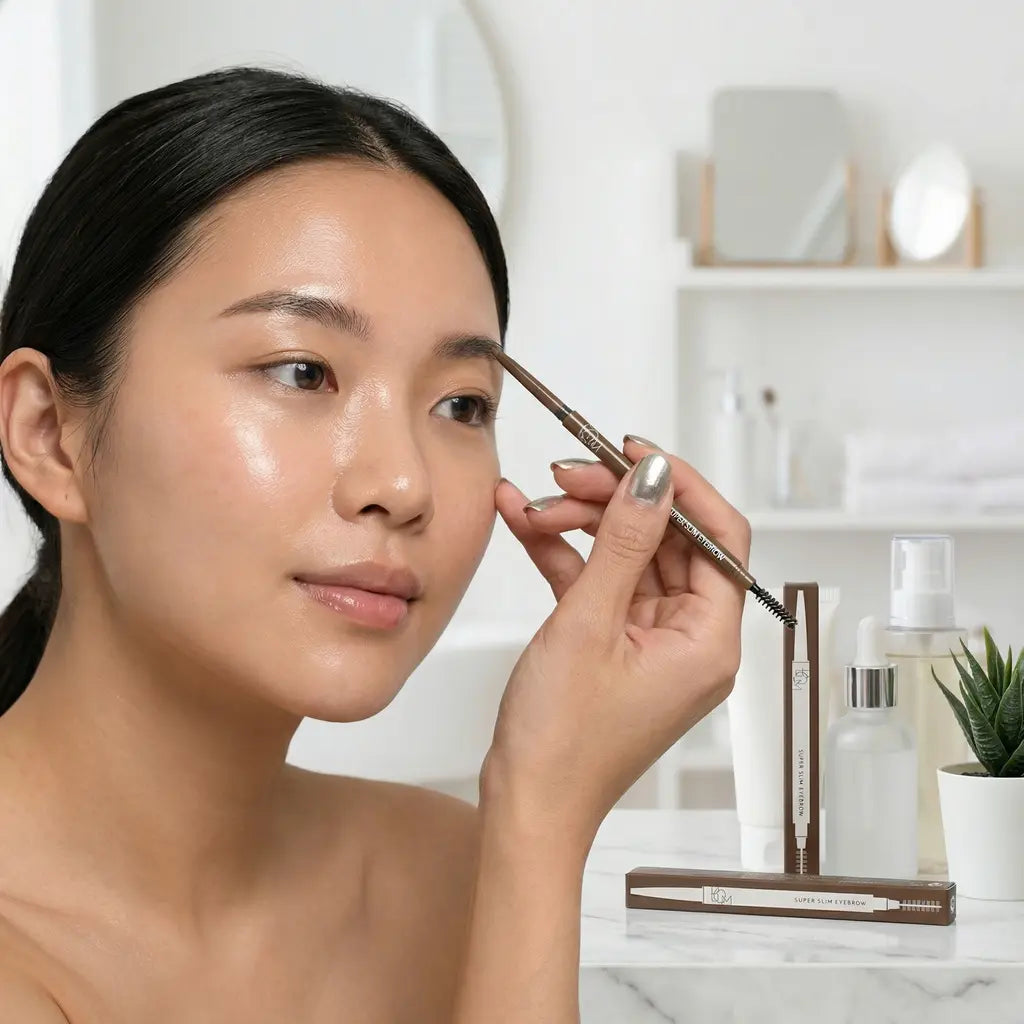 Super Slim eyebrow pencil #03 (taupe brown), B.O.M