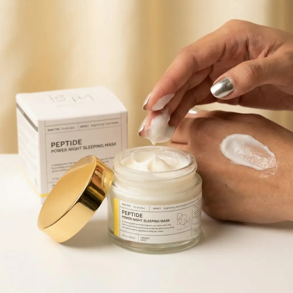 Peptide power night sleeping mask, 50 ml, B.O.M