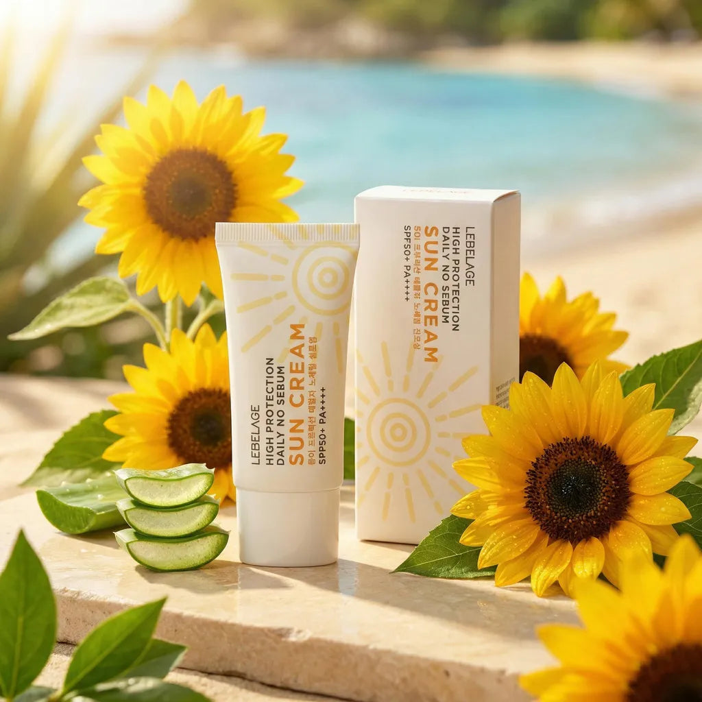 High Protection Daily No Sebum oil-control sun cream, 30ml, LEBELAGE
