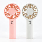 Detailansicht der Handventilatoren im Lollipop Design