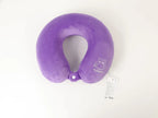 Lila Memory Foam Nackenkissen Vorderansicht