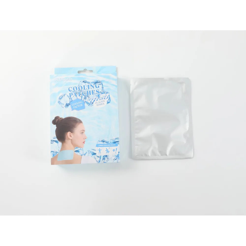 Originale Produktansicht der Glacier Kühlpflaster im 5er Pack
