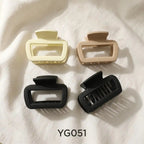 L Basic Haarklammer Modell YG051 in den abgebildeten Farben und Formen