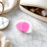 Make-up Schwamm in Tropfenform mit Aufbewahrungsbox (Rosa)