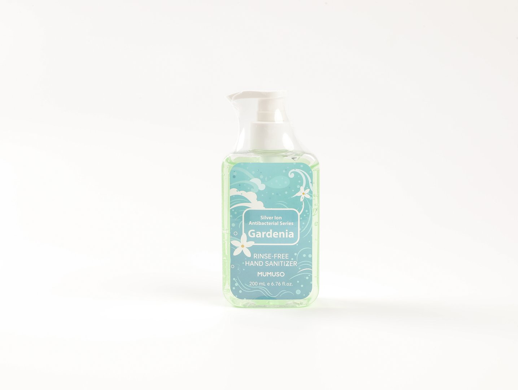 MUMUSO Silver Ion Handdesinfektionsgel Gardenie 200 ml, Vorderansicht