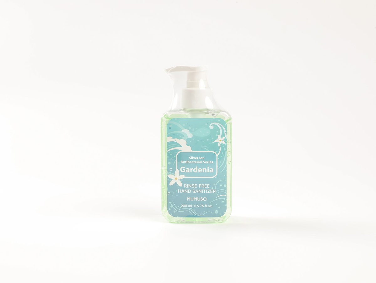 MUMUSO Silver Ion Handdesinfektionsgel Gardenie 200 ml, Vorderansicht