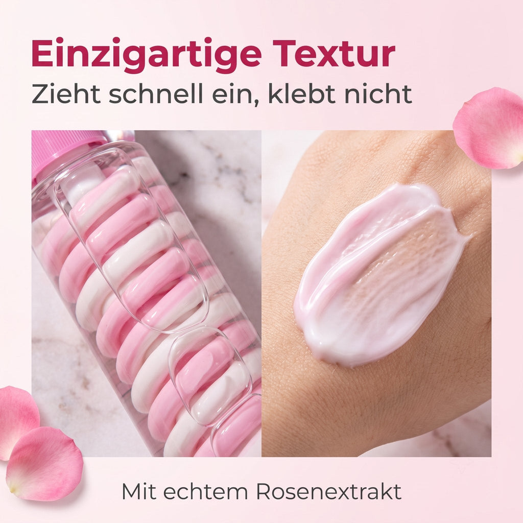 MUMUSO Körperlotion mit Vaseline und Rose – leichte Textur