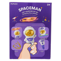 3-in-1 Outdoor-Spielzeugset aus ABS-Kunststoff mit Astronauten-Design, für Kinder ab 3 Jahren (Mehrfarbig)