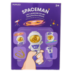 3-in-1 Outdoor-Spielzeugset aus ABS-Kunststoff mit Astronauten-Design, für Kinder ab 3 Jahren (Mehrfarbig)