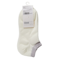 3er-Pack Damen Sneakersocken Baumwollmischung, Low-Cut (Beige)