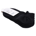 3er-Pack Damen Sneakersocken aus Baumwollmix (Schwarz)