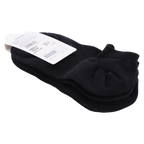 3er-Pack Damen Sneakersocken aus Baumwollmix (Schwarz)
