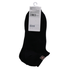 3er-Pack Herren Sneakersocken Baumwolle (Schwarz)