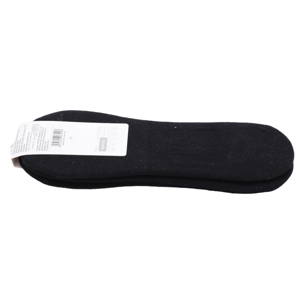 3er-Pack Herren Sneakersocken Baumwollmischung (Schwarz)