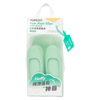 2-teiliges ABS-Haaransatz-Clips-Set mit Bürste (Mintgrün)