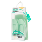 2-teiliges ABS-Haaransatz-Clips-Set mit Bürste (Mintgrün)