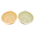 Großes Abtropfsieb aus PP-Kunststoff für die Küche (Beige/Pastellgelb)