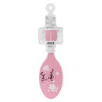Air Cushion Haarbürste aus Kunststoff mit Kirschblüten-Design, L (Rosa)
