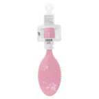 Air Cushion Haarbürste aus Kunststoff mit Kirschblüten-Design, L (Rosa)