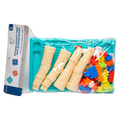 Aktivitätstisch aus Kunststoff mit 50 Bausteinen für Kinder (Mehrfarbig)