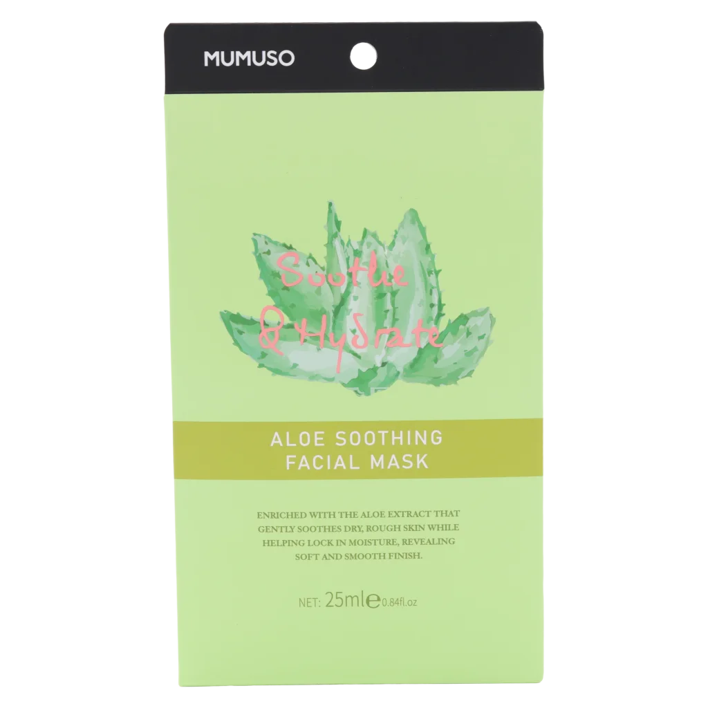 Aloe Vera Gesichtsmaske feuchtigkeitsspendend, 25 ml (Grün)