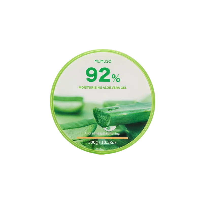 Feuchtigkeitsspendendes Aloe Vera Gel, 300 g (Grün) für Gesicht und Hals