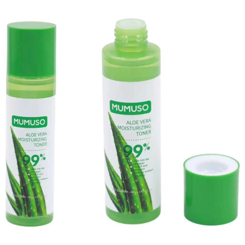 Gesichtstoner mit Aloe Vera, 99% Feuchtigkeitspflege (Grün)