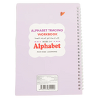 Alphabet Nachfahrheft für Kinder, spiralgebunden (Mehrfarbig)