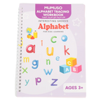 Alphabet Nachfahrheft für Kinder, spiralgebunden (Mehrfarbig)