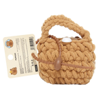 Kompakte Aufbewahrungstasche für Kopfhörer mit Capybara-Design (Hellbraun)