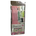 6-teiliges PE+PP Aufbewahrungsbeutel-Set mit Fahrzeug-Design, Größe A4 (Rosa/Bunt)