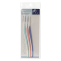 3er-Pack Augenbrauenrasierer mit Präzisionsschutz (Mint/Rosa/Blau)
