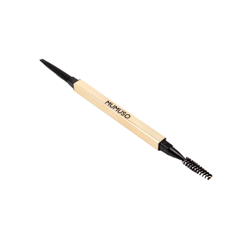 Slim Gold Bar Three Dimensional Eyebrow Pencil (Black)