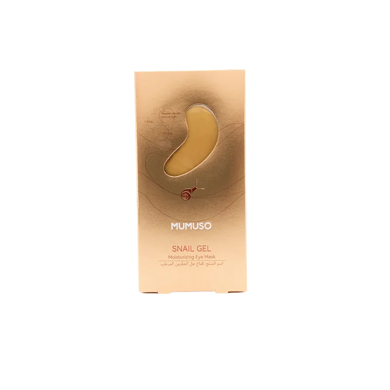 Feuchtigkeitsspendende Augenmaske mit Schneckengel und Hyaluron, 96 ml (Gold)