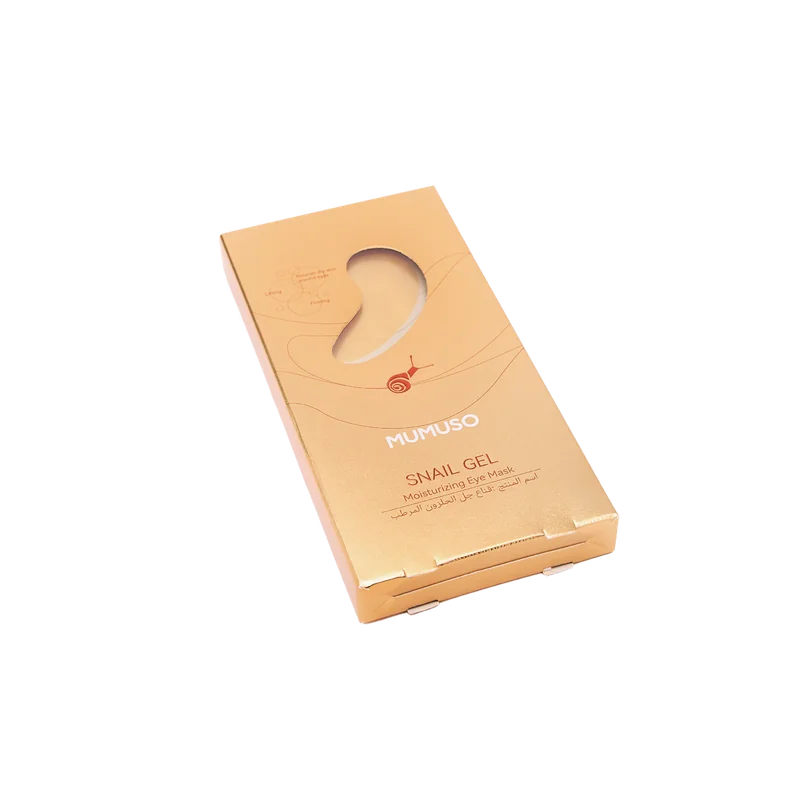 Feuchtigkeitsspendende Augenmaske mit Schneckengel und Hyaluron, 96 ml (Gold)