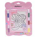 Ausmalset Schmetterling-Design mit Filzstiften für Kinder ab 3 Jahren (Mehrfarbig)