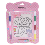 Ausmalset Schmetterling-Design mit Filzstiften für Kinder ab 3 Jahren (Mehrfarbig)
