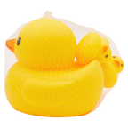 Badeente Set aus PVC, für Kinder ab 3 Jahren (Gelb)