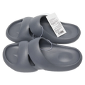Badeslipper aus EVA-Material Herren, leicht und rutschfest (Grau, Größe 43-44)