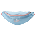 Bauchtasche aus Nylon mit Hund-Design (Blau)