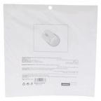 Beidseitig wasserfestes PVC-Mauspad für Computer und Laptop (Schwarz)