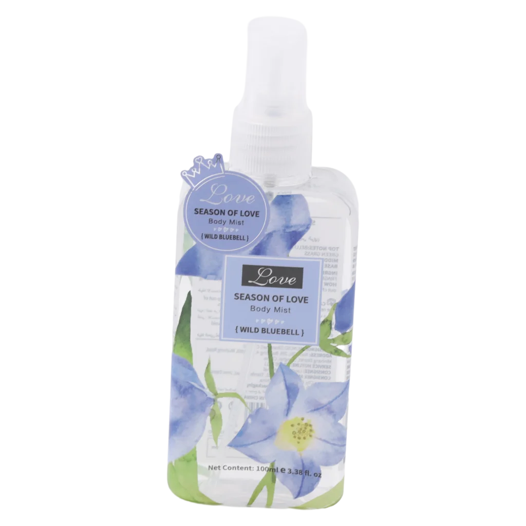 Body Mist, Love Series, Wild Bluebell-Duft, 100 ml