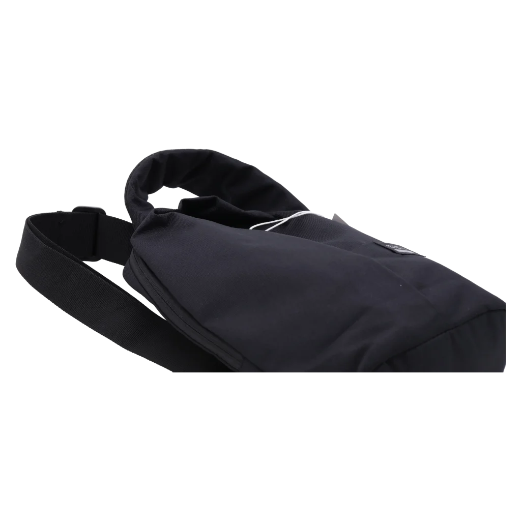Brusttasche für unterwegs, kompakte Größe, verstellbar (Schwarz)