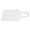 Canvas Schultertasche aus Polyester-Baumwolle mit Capybara-Design (Weiß)
