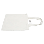 Canvas Schultertasche aus Polyester-Baumwolle mit Capybara-Design (Weiß)