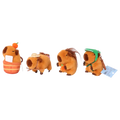 Plüsch-Anhänger mit Capybara-Design aus Polyester (Mehrfarbig)