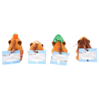 Plüsch-Anhänger mit Capybara-Design aus Polyester (Mehrfarbig)
