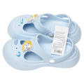 Damen Clogs im Katzen-Design für Freizeit und Zuhause (Sky Blue, 39-40)